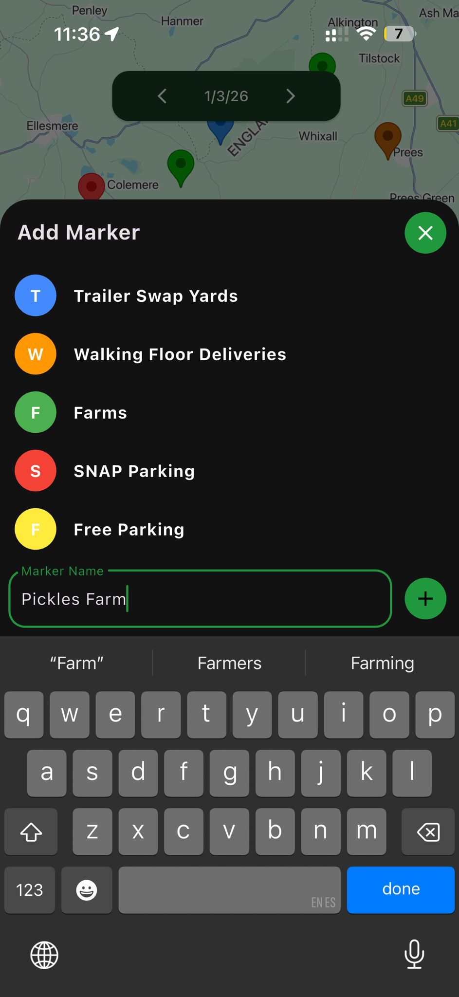 Drop Pins on the Map